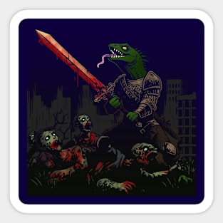 Zombie Slayer Sticker